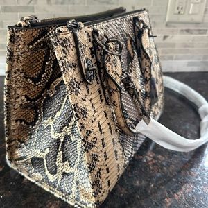 RARE COACH Crosby Carryall Satchel in Snake